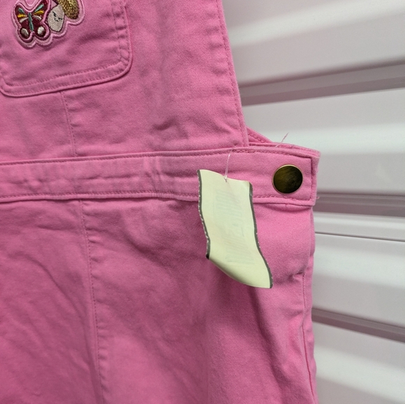 365kids Adorable Pink Kids Overall Dress Size 10 - Picture 4 of 7